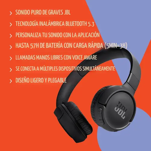 AUDIFONOS JBL TUNE 510BT's photo #7