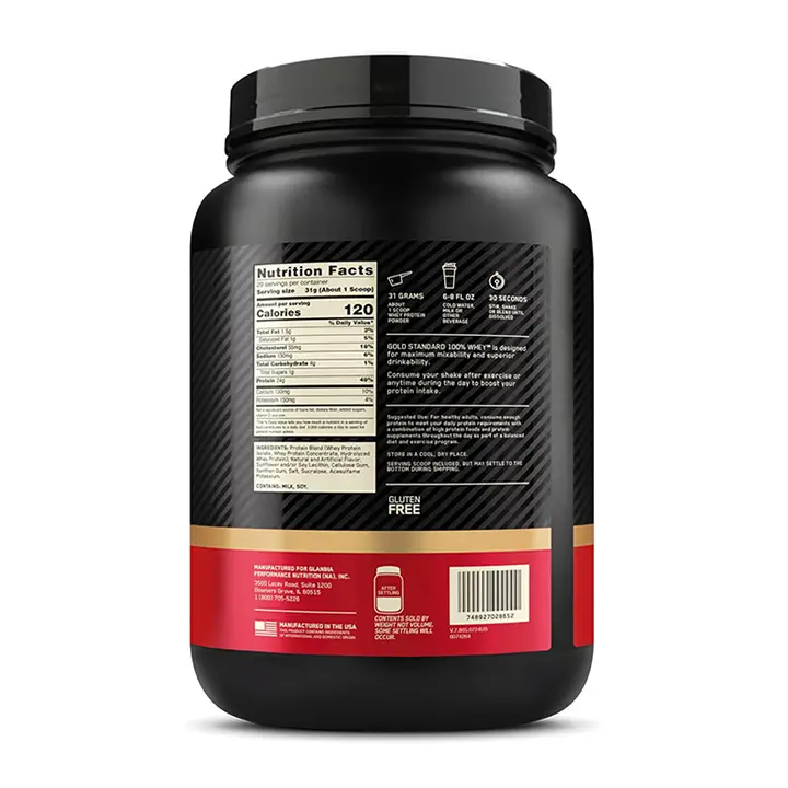 GOLD STANDARD 100% WHEY PROTEIN 1.5L's photo #8
