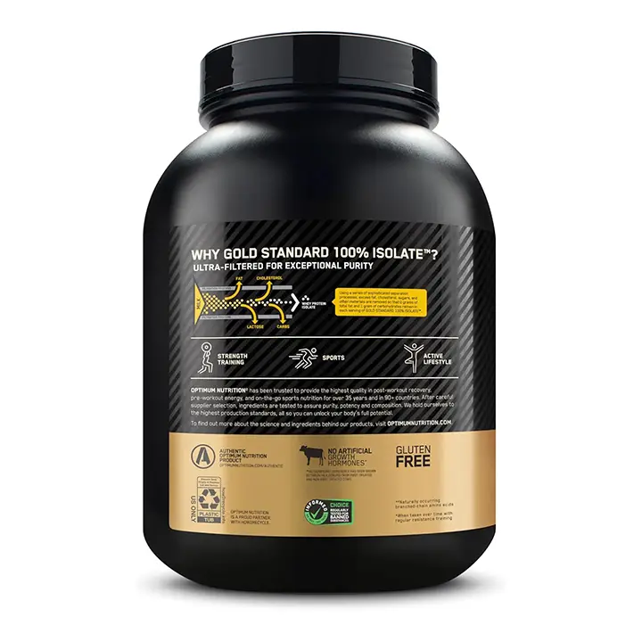 GOLD STANDARD 100% WHEY ISOLATE 3L's photo #6