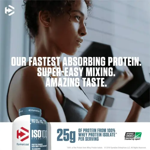 WHEY PROTEIN ISO100 ISOLATE 24 SERVICIOS's photo #3