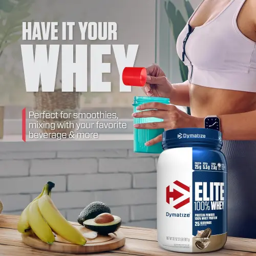 WHEY PROTEIN ELITE DYMATIZE 2LB's photo #3