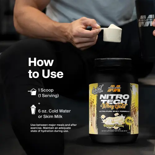 WHEY PROTEIN NITROTECH GOLD 2L's photo #1