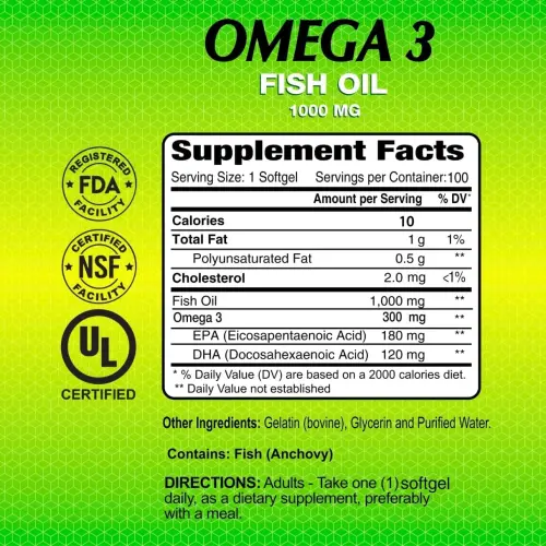 OMEGA 3 ALFA 1000mg's photo #2