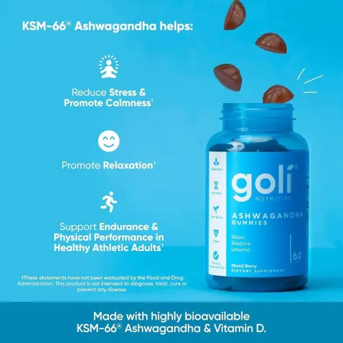 ASHWAGANDHA GOLI 60 GUMMIES's photo #2