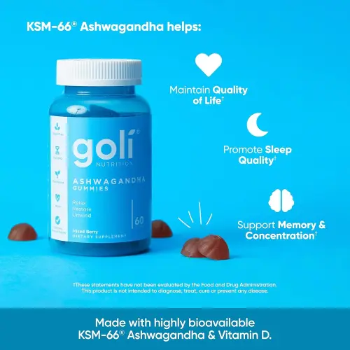 ASHWAGANDHA GOLI 60 GUMMIES's photo #8