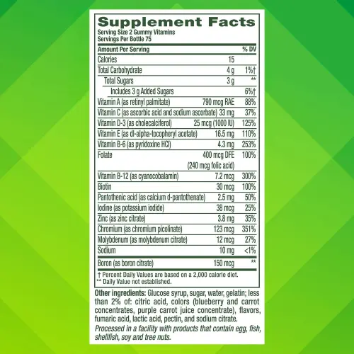 GOMITAS MULTIVITAMINAS MENS VITAFUSION's photo #2