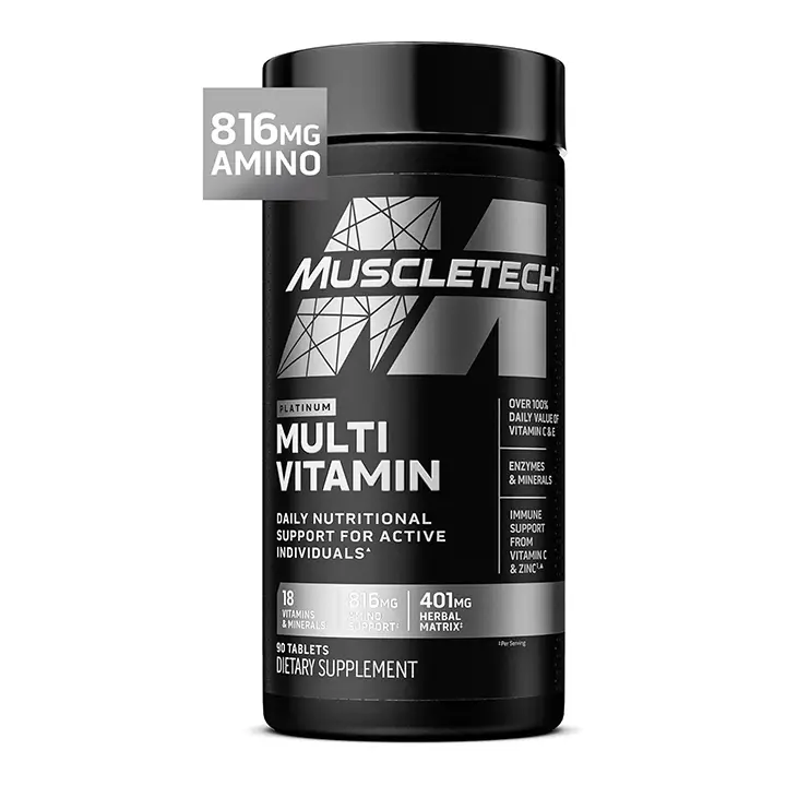 PLATINUM MULTIVITAMINAS MUSCLETECH's photo #1