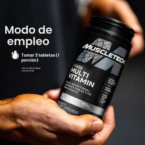 PLATINUM MULTIVITAMINAS MUSCLETECH's photo #3