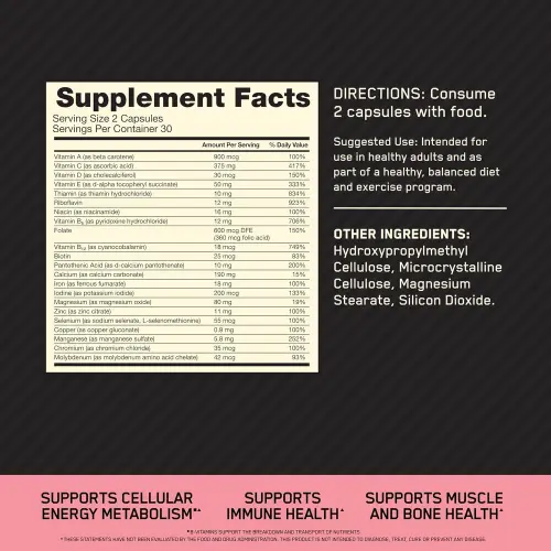 OPTIWOMEN MULTIVITAMINAS ON's photo #1