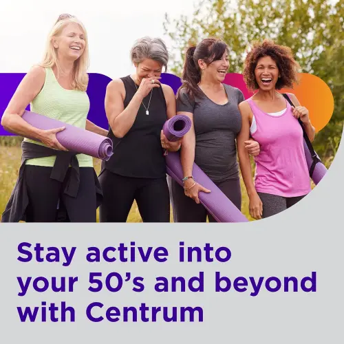 MULTIVITAMINAS CENTRUM WOMEN +50's photo #7