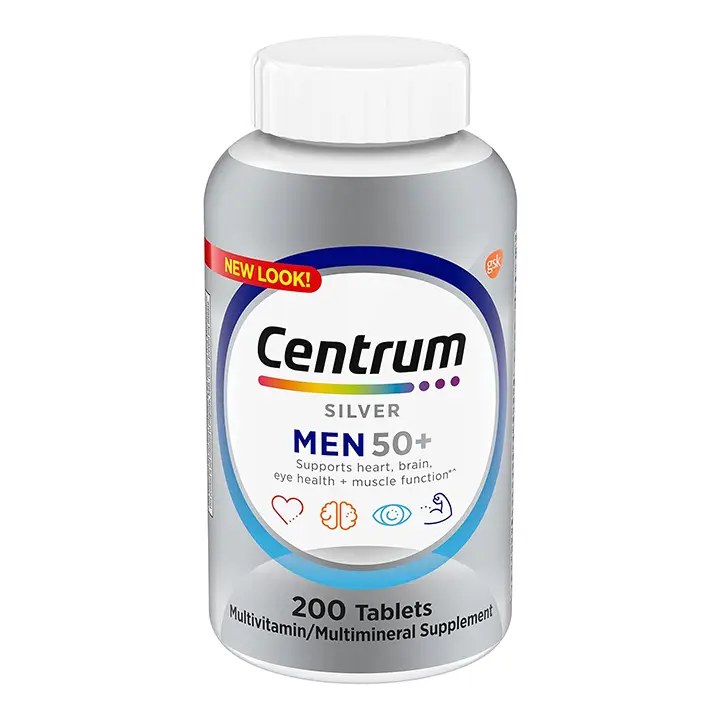 MULTIVITAMINAS CENTRUM MEN +50's photo #1
