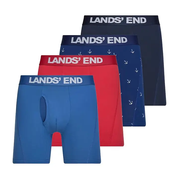 PACK 4 BOXER  LANDS' END's photo #1