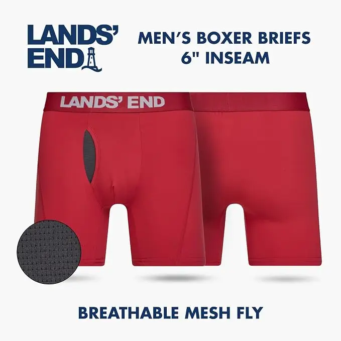 PACK 4 BOXER  LANDS' END's photo #5