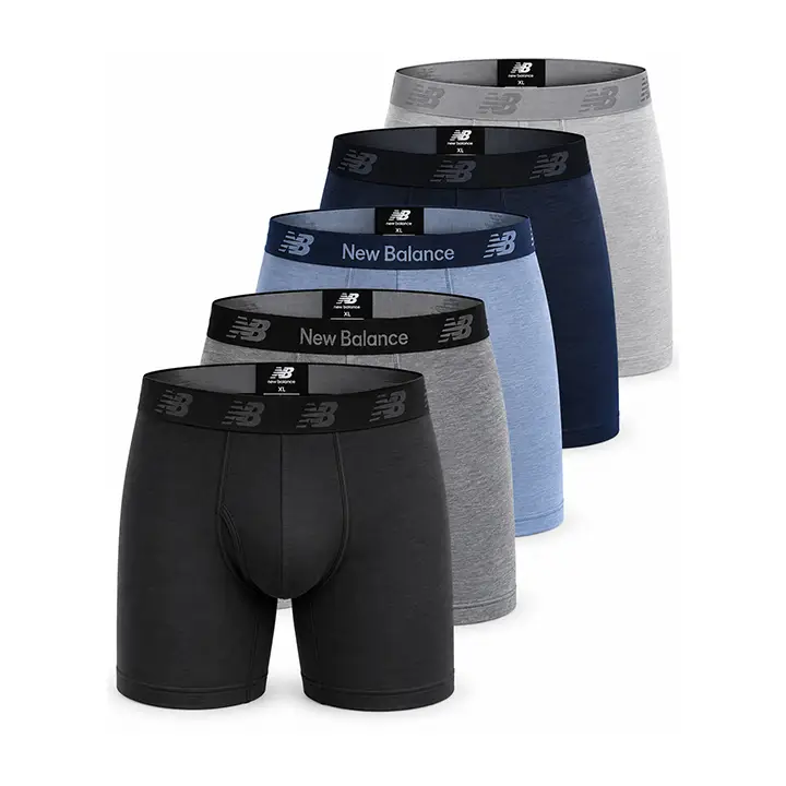 PACK 5 BOXER NEW BALANCE ORIGINAL — imagen 1