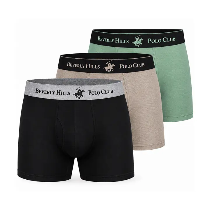 PACK 3 BOXER POLO CLUB ORIGINAL — imagen 1