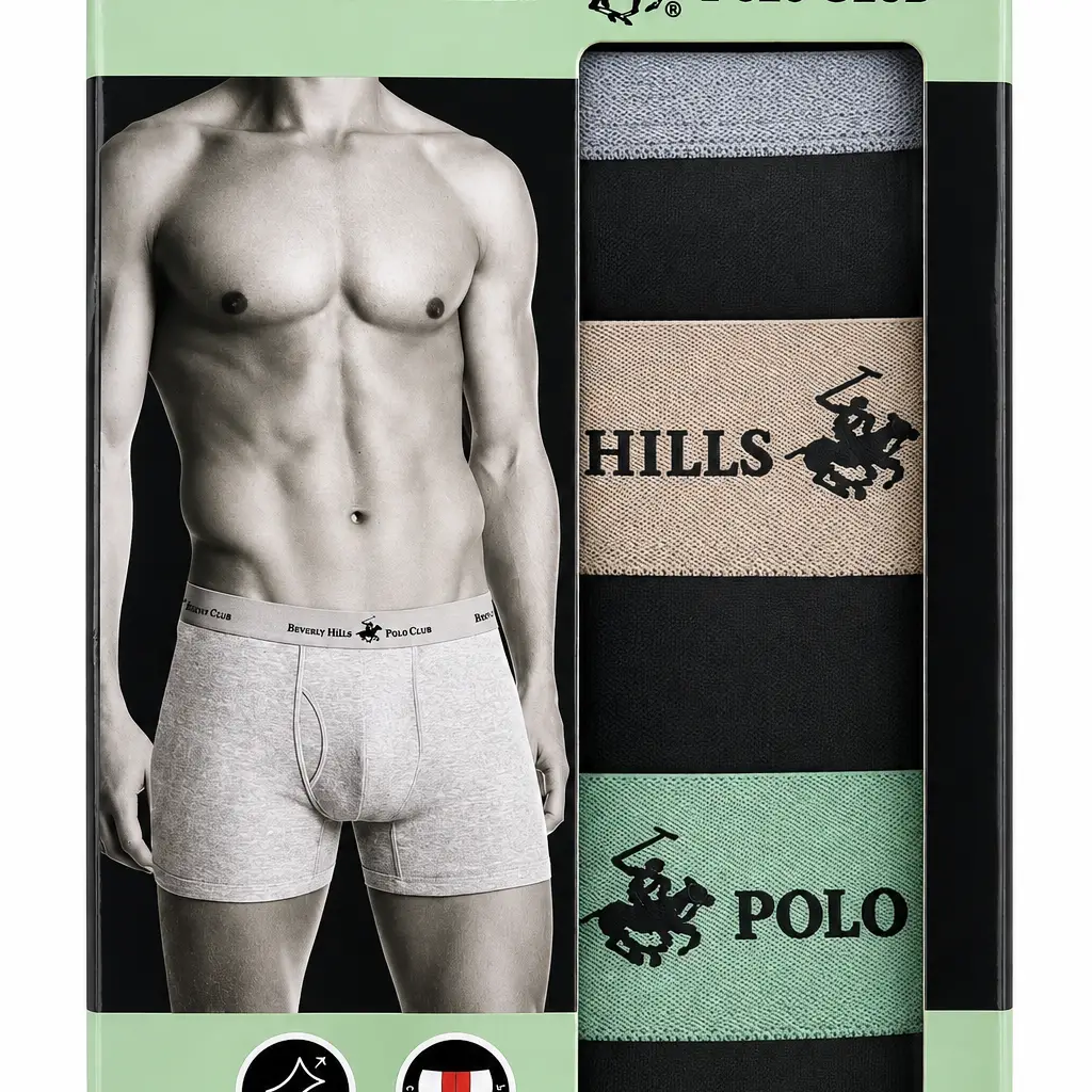 PACK 3 BOXER POLO CLUB ORIGINAL — imagen 2
