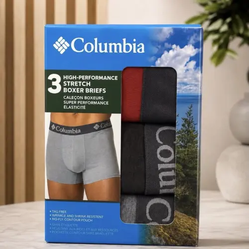 PACK3 BOXER COLUMBIA ORIGINAL's photo #1