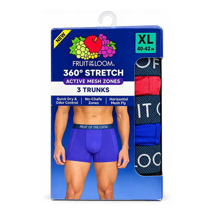 PACK 3 BOXER FRUIT OF THE LOOM — imagen 1