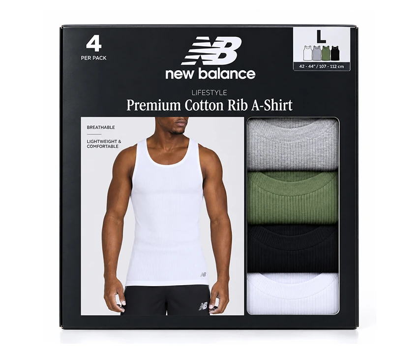 PACK 4 CAMISETAS ALGODÓN NEW BALANCE TALLA L's foto | Javi Sports Shop |  BizneCubano
