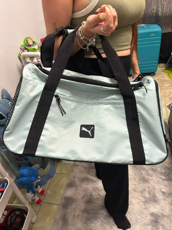 BOLSO PUMA ORIGINAL AZUL CLARO's foto | Javi Sports Shop |  BizneCubano