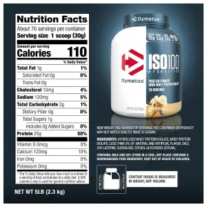 WHEY PROTEIN ISO100 ISOLATE 5L miniatura 4