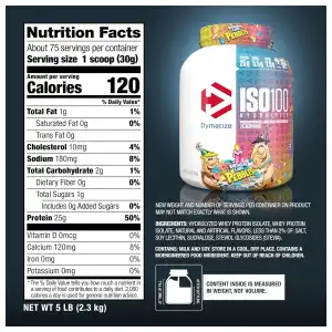 WHEY PROTEIN ISO100 ISOLATE 5L miniatura 2