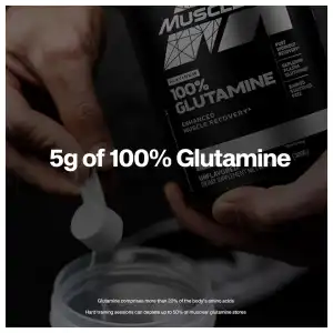 GLUTAMINA PLATINIUM MUSCLETECH miniatura 2