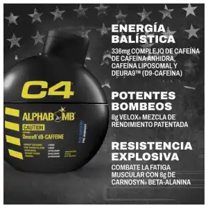 PRE WORKOUT C4 ALPHA BOMB CELLUCOR miniatura 5