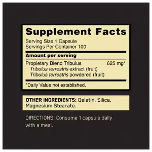TRIBULUS 625 OPTIMUM NUTRITION miniatura 4