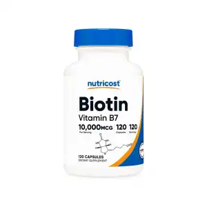 NUTRICOST BIOTINA 10,000mcg miniatura 1