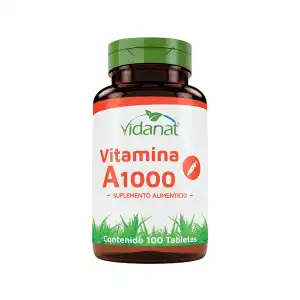 VITAMINA A VIDANAT 100 TABLETAS miniatura 2