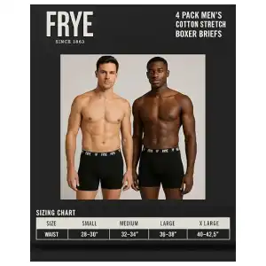 PACK 4 BOXER FRYE ORIGINAL miniatura 2