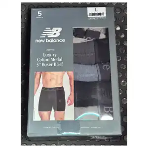 PACK 5 BOXER NEW BALANCE ORIGINAL miniatura 3
