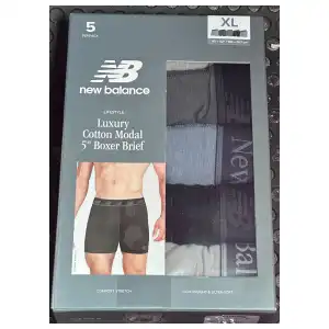 PACK 5 BOXER NEW BALANCE ORIGINAL miniatura 2