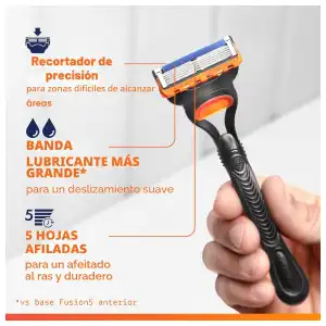 GILLETTE FUSION 5 PALO + RESPUESTO miniatura 2