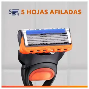 GILLETTE FUSION 5 PALO + RESPUESTO miniatura 3