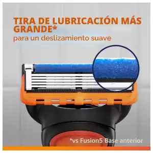 GILLETTE FUSION 5 PALO + RESPUESTO miniatura 9