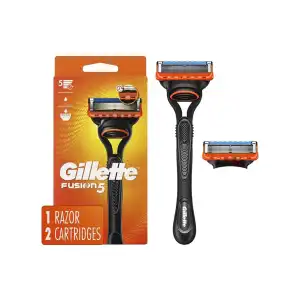 GILLETTE FUSION 5 PALO + 2 RESPUESTOS miniatura 1